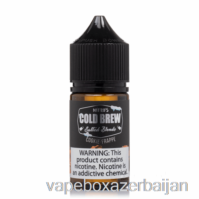 Vape Baku Cookie Frappe - Nitros Cold Brew Salts - 30mL 25mg